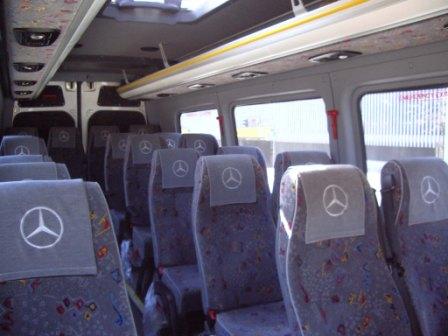 Minibus Rental Latvia Mercedes Benz Sprinter Lux TOP Business class